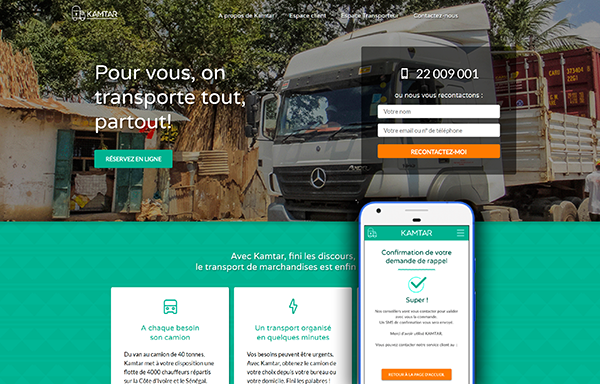 exemple gestion transport en Afrique